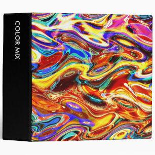Colour Mix Abstract 01 (2in) Binder