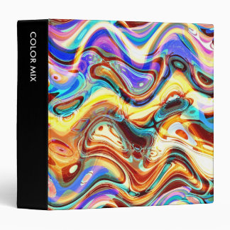 Colour Mix Abstract 02 (1.5in) Binder