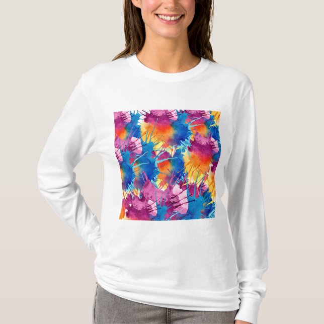 Colour mix designed T-Shirt (Front)