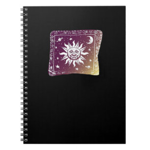 Colour Moon Boho Whimsigothic Gothic Witchy Witch Notebook