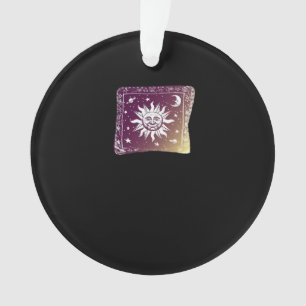 Colour Moon Boho Whimsigothic Gothic Witchy Witch  Ornament
