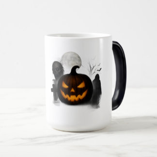 Colour morphing Halloween Mug