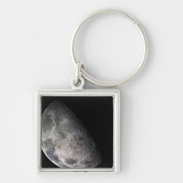 Colour mosaic of the Earth's moon Keychain (Front)