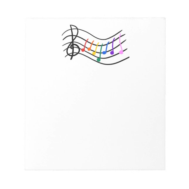 Colour My World Notepad (Front)