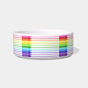 Colour My World Rainbow Crayons Bowl