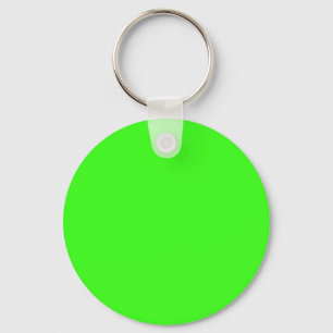 colour neon green keychain