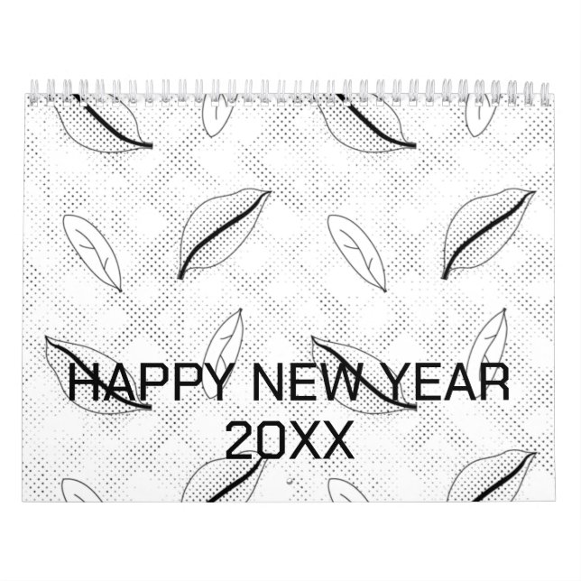 Colour New personalize Text Logo Calendar (Cover)