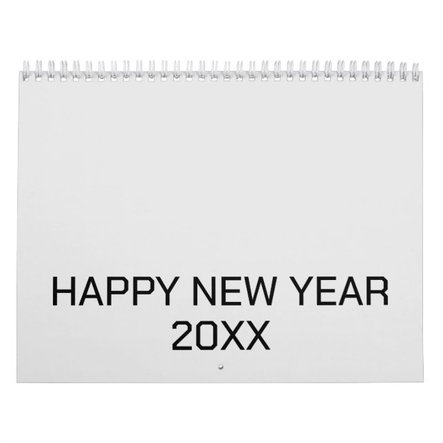 Colour New personalize Text Logo Calendar (Cover)