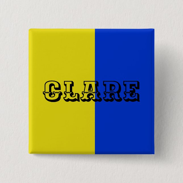Colour Of Claire Badge pin (Front)