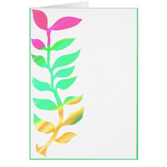 Colour of Growth Card (Front)