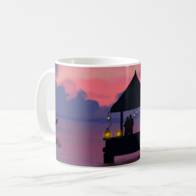 Colour of love coffee mug (Front Left)