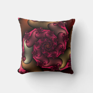 Colour Of Love Fractals Throw Pillow