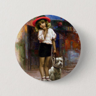 Colour of Melody - walk 2 Inch Round Button