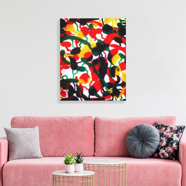 Colour of the Journey - Canvas Print (Insitu(LivingRoom))