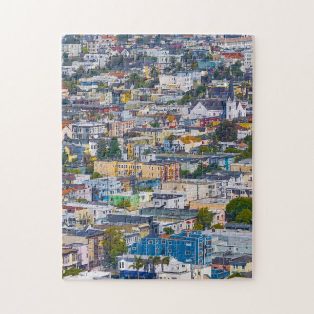 Colour of the Mission District Jigsaw Puzzle (Vertical)