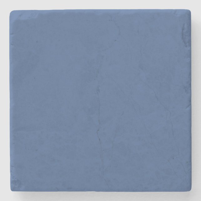 colour of the year 2020 Classic Blue 19-405 Stone Coaster (Front)