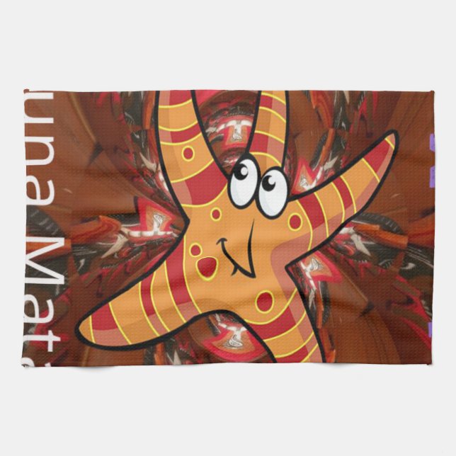 Colour on the run kitchen towel (Horizontal)