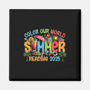 Colour Our World Summer 2025 Summer Reading Progra Magnet