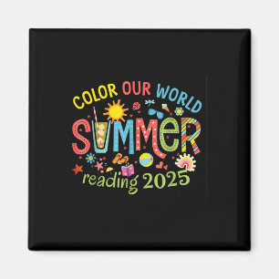 Colour Our World Summer 2025 Summer Reading Progra Magnet
