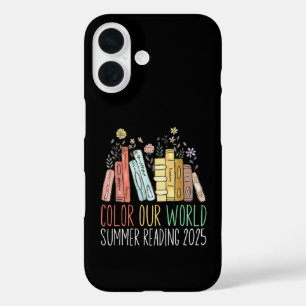 Colour Our World Summer Reading 2025 iPhone 16 Case