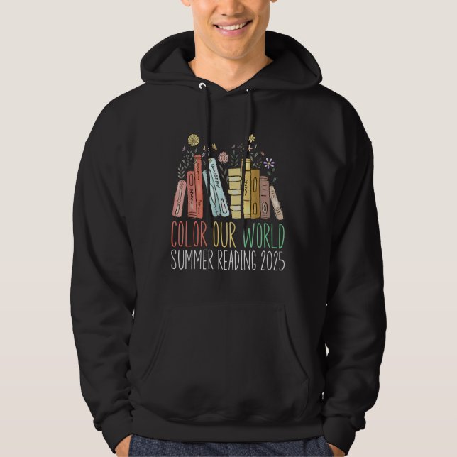 Colour Our World Summer Reading 2025 Hoodie (Front)