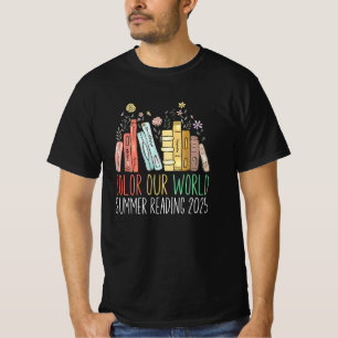 Colour Our World Summer Reading 2025 T-Shirt