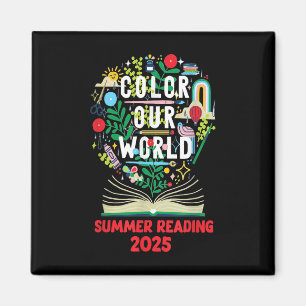 Colour Our World Summer Reading Art And Creativity Magnet
