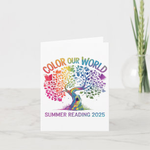 Colour Our World Summer Reading Program 2025 Book