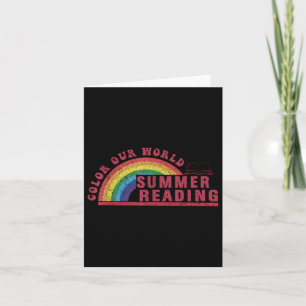 Colour Our World Summer Reading Program 2025 Books
