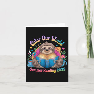 Colour Our World Summer Reading Program 2025 Funny
