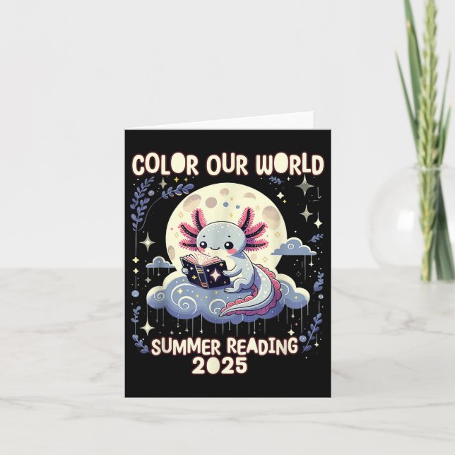 Colour Our World Summer Reading Program 2025 Funny (Front)