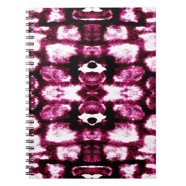 Colour Paint Background. Aquarelle Art. Liquid Ink Notebook (Front)