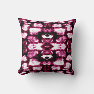 Colour Paint Background. Aquarelle Art. Liquid Ink Throw Pillow