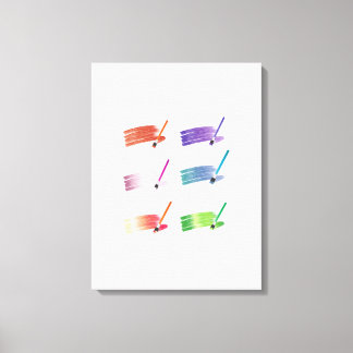 Colour Paint Canvas Print