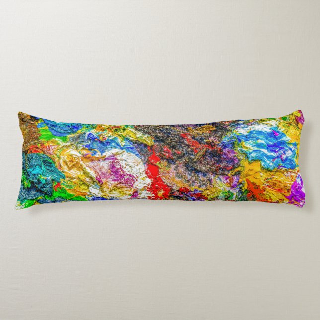 Colour palette body pillow (Front)