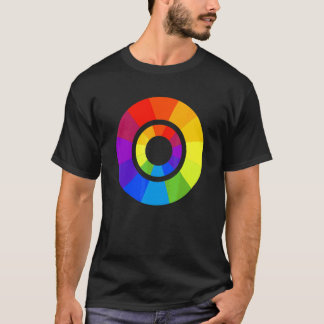 Colour Palette Circle Paint Painter Teacher Design T-Shirt