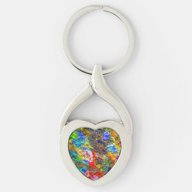 Colour palette keychain (Front)