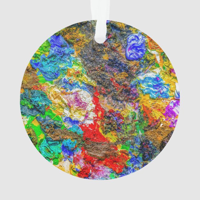 Colour palette ornament (Back)