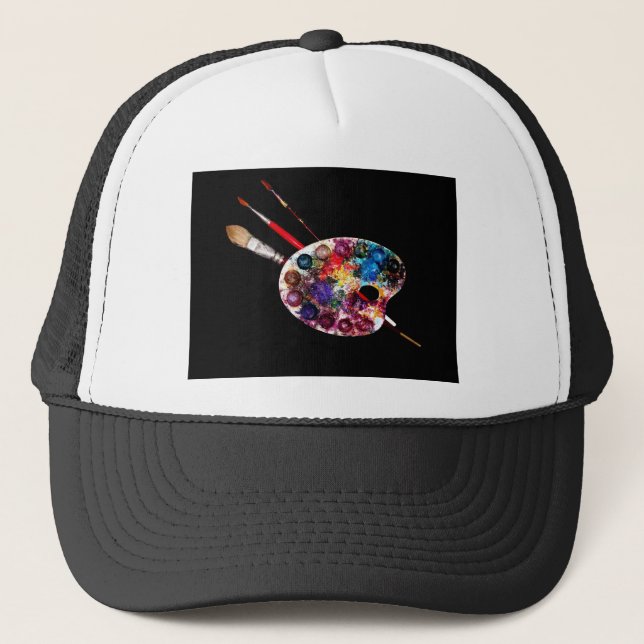 COLOUR PALETTE TRUCKER HAT (Front)
