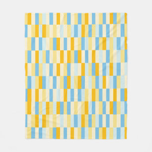 Colour Patchwork Pattern 131214b Fleece Blanket
