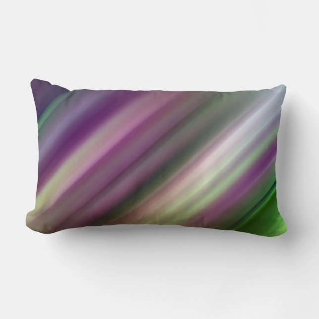 colour pattern 2 lumbar pillow (Front)