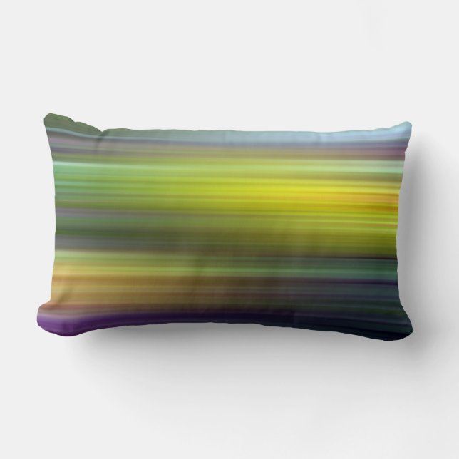 colour pattern 5 lumbar pillow (Front)