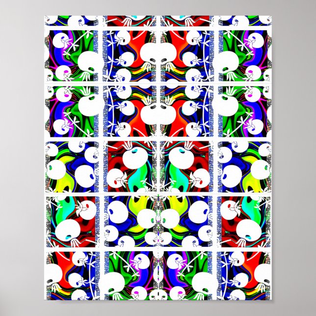 Colour pattern poster (Front)