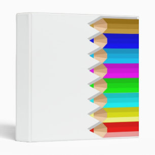 Colour Pencil Avery Binder