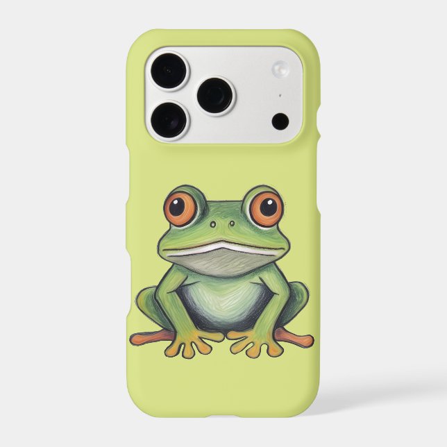 Colour Pencil Drawing Frog (Back)