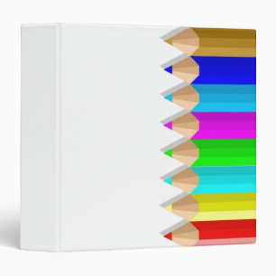 Colour Pencils Avery Binder