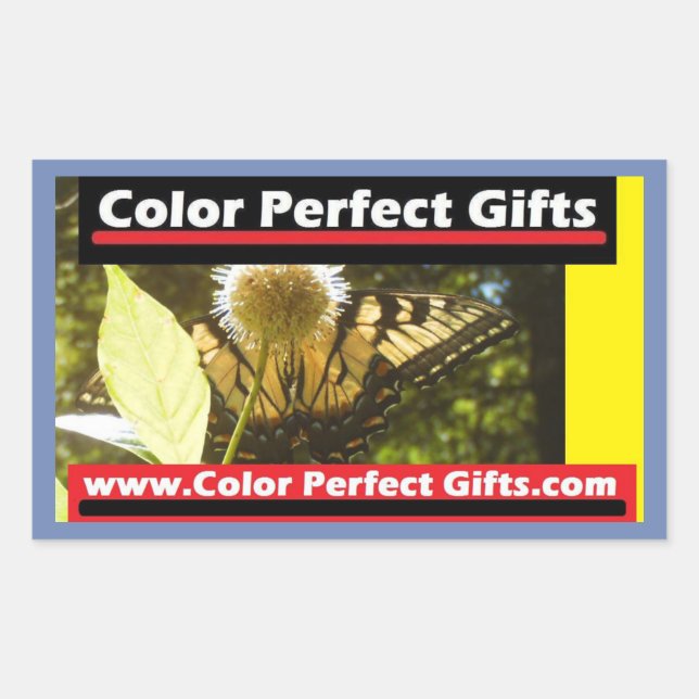 Colour Perfect Designs at Colour Perfect Gifts Sticker (Front)