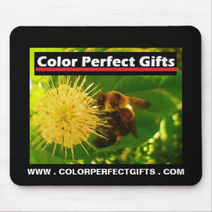 Colour Perfect Gifts Advertisement Bumblebee Necta Mouse Pad