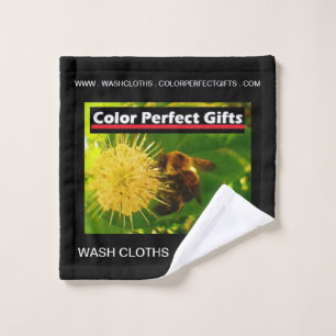 Colour Perfect Gifts Advertisement Bumblebee Necta Wash Cloth