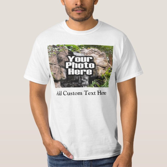 Colour Photo Personalized T-Shirt (Front)